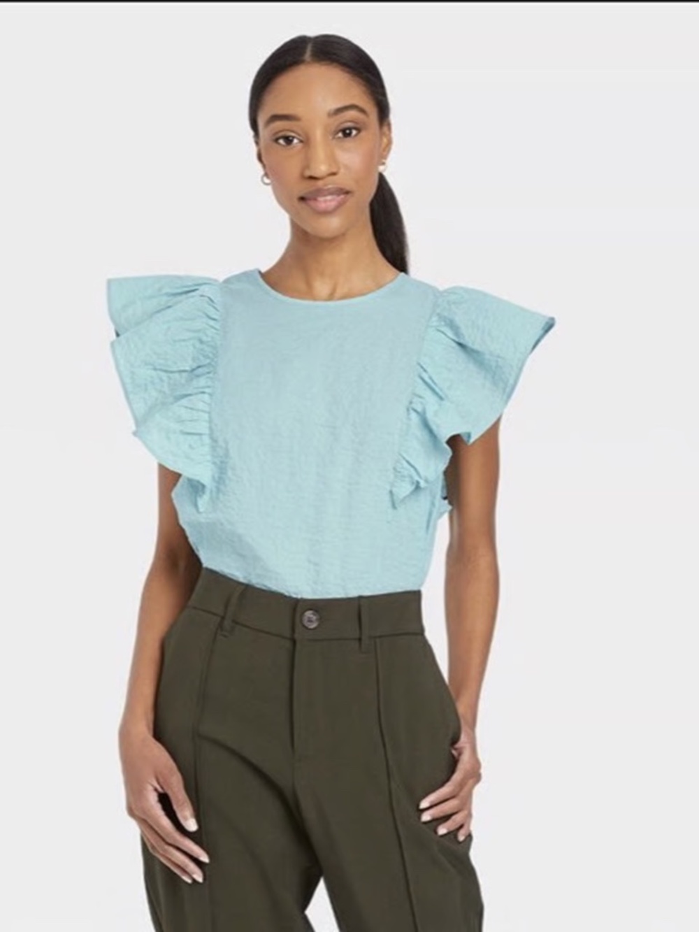 A New Day Ruffle Blouse